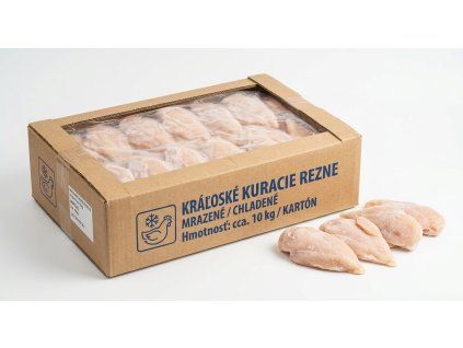 kralovske kuracie rezne mrazene cca 10kg karton