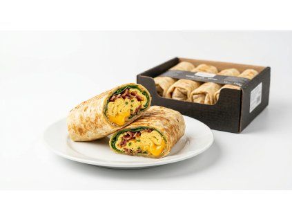 cafe snack wrap omeleta so slaninou 170g 12ks karton
