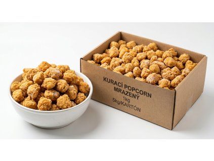 kuraci popcorn mrazeny 1kg 5kg karton
