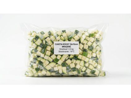cuketa kocky 10x10mm mrazene 2 5kg