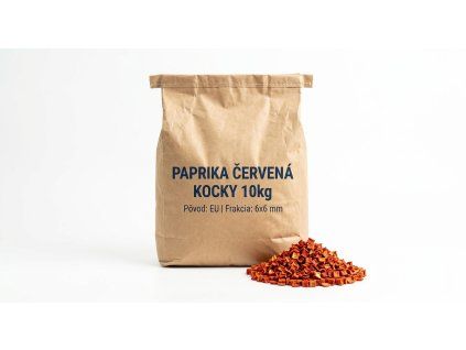 paprika cervena kocky 10kg