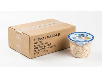treska v majoneze 140g ks 12ks karton