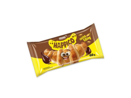croissant happico kakao 60g 30ks karton