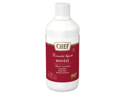 chef tekuty koncentrat hovadzi 1l 4ks karton