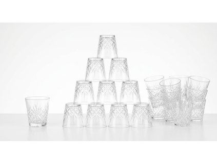 pohar krystal plastovy poharik 4cl 50ks