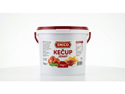 kecup jemny 5kg snico