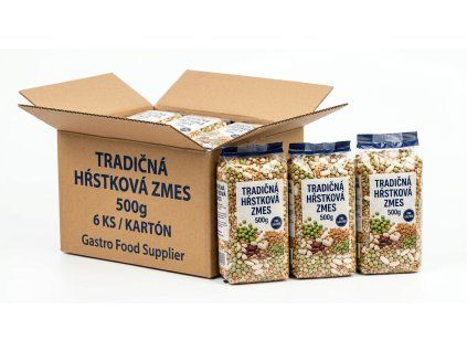 tradicna hrstkova zmes 500g 6ks karton