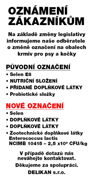 Změna legislativy v označení obalů