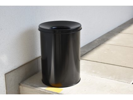 519 2 odpadkovy kos popelnik s protipozarnim vikem 18 l