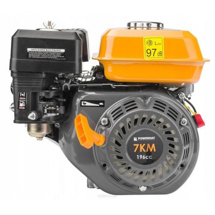 POWERMAT Benzínový motor 7HP OHV k čerpadlu/centrále PM-SSP-720T
