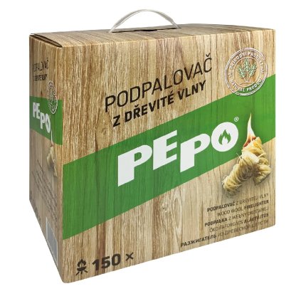 5202 pe po podpalovac z drevite vlny 150 ks