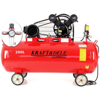GetImage.ashx?id=Kraft Dele olejovy kompresor dvoupistovy 200l 380V separator KD1473 1
