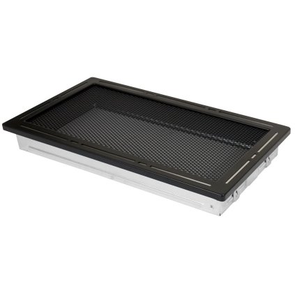 Krbová mřížka 16x32 cm, PREMIUM TREND černý mat
