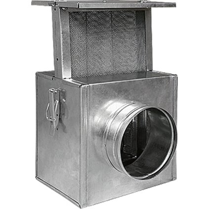 Filtr k ventilátoru / do rozvodů teplého vzduchu 125 mm