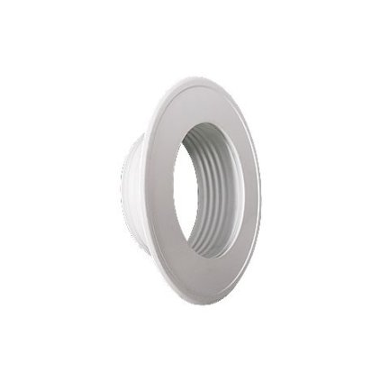 Růžice k hliníkovému potrubí 150 mm bílá
