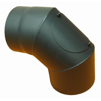 Koleno 90°/180 mm/1,5 mm s čistícím otvorem