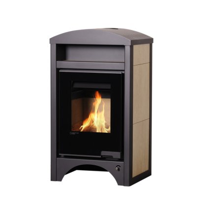 Krbová kamna AQUAFLAM VARIO ® BARMA 11kW dlažba Javor (teplovzdušná verze)