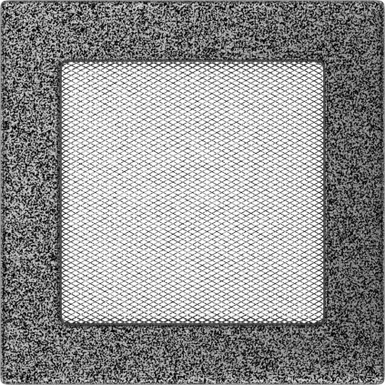 Krbová mřížka 17x17 BASIC staré stříbro