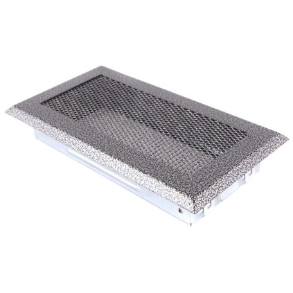 Krbová mřížka 10x20 cm, PREMIUM staré stříbro