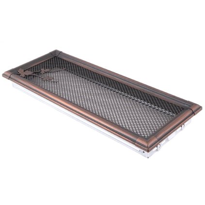 Krbová mřížka 16x45 cm, PREMIUM RETRO měděná patina