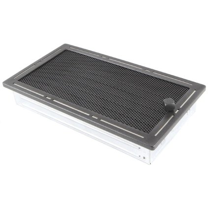 Krbová mřížka 16x32 cm, PREMIUM TREND grafit s žaluzií