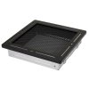 Krbová mřížka 16x16 cm, PREMIUM TREND černý mat