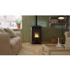 Krbová kamna AQUAFLAM VARIO ® BARMA 11/7kW dlažba Bělený Dub