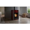 Krbová kamna AQUAFLAM VARIO ® KALMAR 11/5kW červená