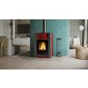Krbová kamna AQUAFLAM VARIO ® KALMAR 11/7kW červená