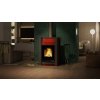 Krbová kamna AQUAFLAM VARIO ® KALMAR 11/7kW červená