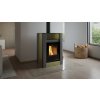 Krbová kamna AQUAFLAM VARIO ® LEND 11/7kW olivová