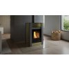 Krbová kamna AQUAFLAM VARIO ® LEND 11/7kW olivová