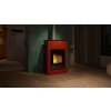 Krbová kamna AQUAFLAM VARIO ® SAPORO 11/5kW červená