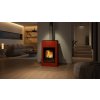 Krbová kamna AQUAFLAM VARIO ® SAPORO 11/5kW červená