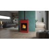 Krbová kamna AQUAFLAM VARIO ® SAPORO 11/5kW červená
