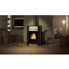 Krbová kamna AQUAFLAM VARIO ® KALMAR 11/7kW krémová, elektronická regulace