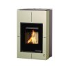 Krbová kamna AQUAFLAM VARIO ® SAPORO 11kW olivová (teplovzdušná verze)