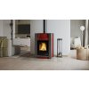 Krbová kamna AQUAFLAM VARIO ® KALMAR 11kW červená teplovzdušná verze)