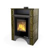 Kachlová kamna AQUAFLAM VARIO ® PERU 11/5kW, kachle zelená