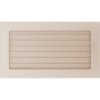 Krbová mřížka 17x30 BASIC krémová s žaluzií
