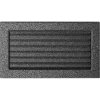 Krbová mřížka 17x30 BASIC staré stříbro s žaluzií