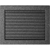Krbová mřížka 22x30 BASIC staré stříbro s žaluzií