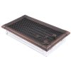 Krbová mřížka 16x32 cm, PREMIUM RETRO měděná patina s žaluzií