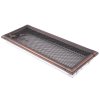 Krbová mřížka 16x45 cm, PREMIUM RETRO měděná patina