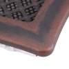 Krbová mřížka 10x20 cm, PREMIUM DECO měděná patina