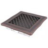 Krbová mřížka 16x16 cm, PREMIUM DECO měděná patina