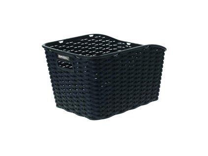 basil weave wp bicycle basket rear black