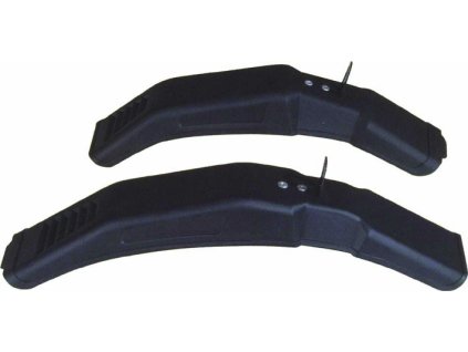 Blatníky BMX plast čierny