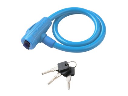 Zámok na kľúč 12x650mm Extend modrý