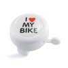 Zvonček Love Bike biely